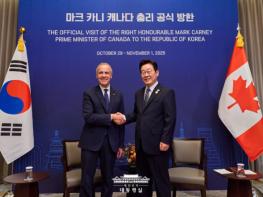 이재명 대통령,  한-캐나다 정상회담 기사 이미지